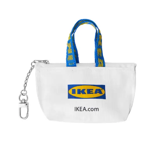 NWT Ikea Japan KNÖLIG Key Ring Small Coin Purse Compact Stylish Accessory