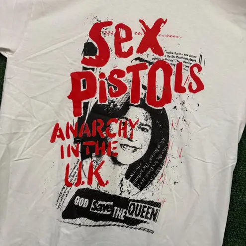 Sex Pistols Anarchy in the UK God Save the Queen Punk Band T-shirt Large