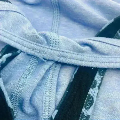 Lululemon  Periwinkle Racerback W/Cheetah Print Sport‎ Bra