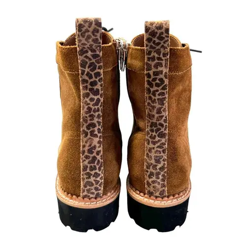 Dolce Vita Avena Combat Boots Brown Size 9