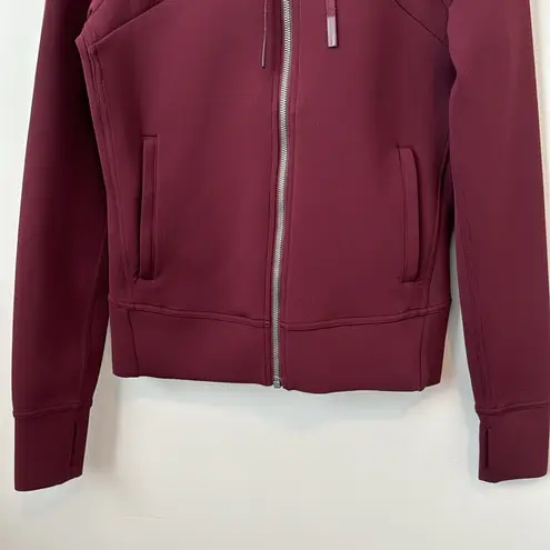 Lululemon  Tech Lux Jacket in Burgundy Size: 6