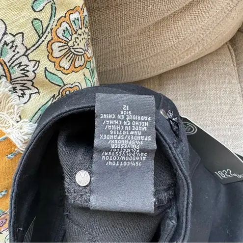 1822 Denim Black Skinny Jumpsuit