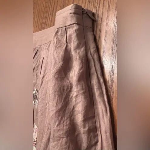 Future Paradise x Anthropologie Floral Embroidered & Beaded A