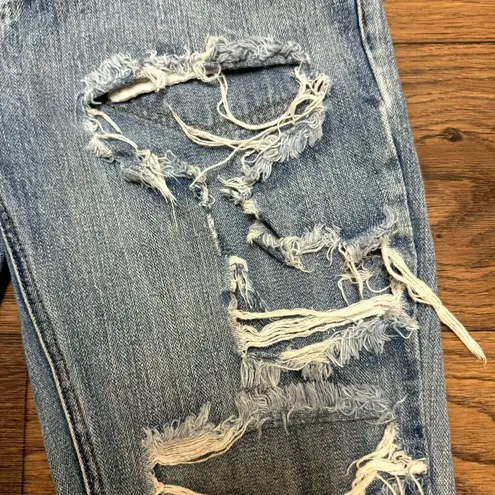 One Teaspoon  Jeans Womens Size 24 Low Rise Distressed Boyfriend Grunge Y2K