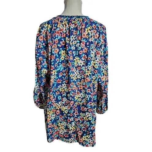 st. john's bay  Floral Blouse Women's