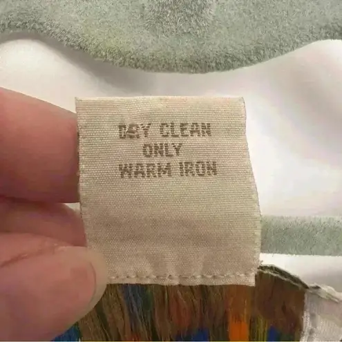 Freestyle Blazer Coat Embroidery Patchwork Tapestry Beaded Grannycore Size Small Black