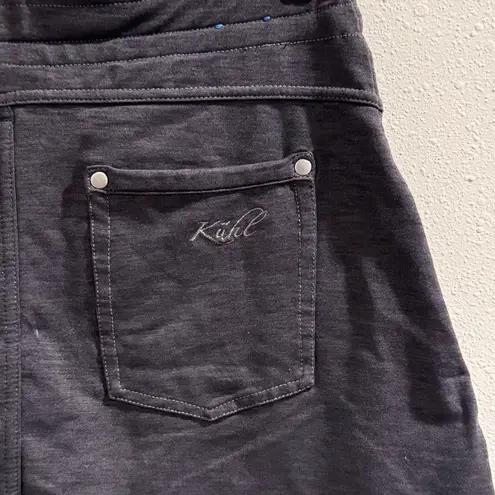 Kuhl Mova Skort Women XS Charcoal Gray Cargo Pocket Stretch Hiking Athletic