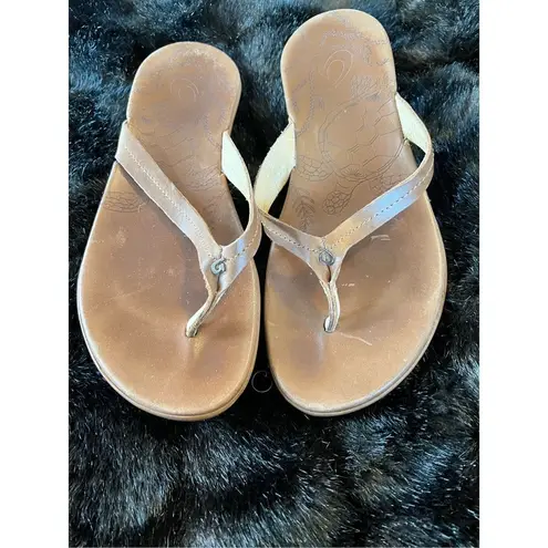 Olukai  Women's Honu Sandal Tan 8