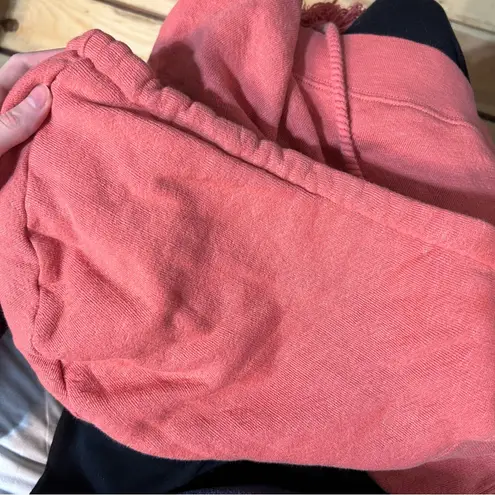 Ulla Johnson  Sacha Puff Sleeve Tassel Pullover Hoodie Sweatshirt Rose Size Small