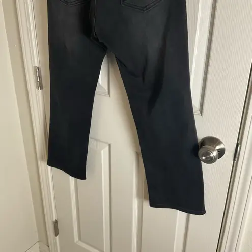 S.O.N.G Timeless Fit Women's High Rise Black Distressed Jeans Size 29