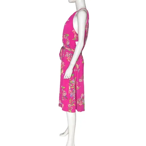 RACHEL Rachel Roy Women's Jinx Chiffon Midi Dress Lilac Bloom Sz 10 NWT Pink
