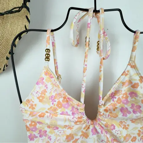 Charlie Holiday Cher One Piece Swimwear Summer Floral Swimsuit Size Small