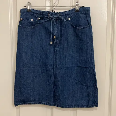 Ralph Lauren Polo Jeans  Denim Pencil Skirt