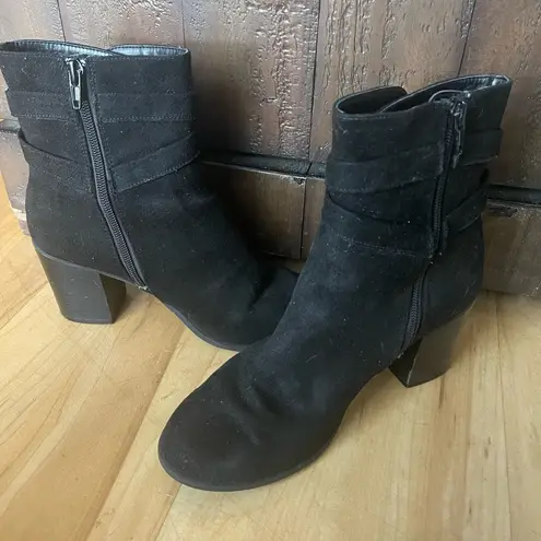 American Eagle  Heeled Ankle Boots Shoes Black Women’s Size 7 Booties