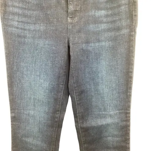 Talbots  Women's Straight Leg Jeans Size 4 Dark Wash Denim Comfortable Fit