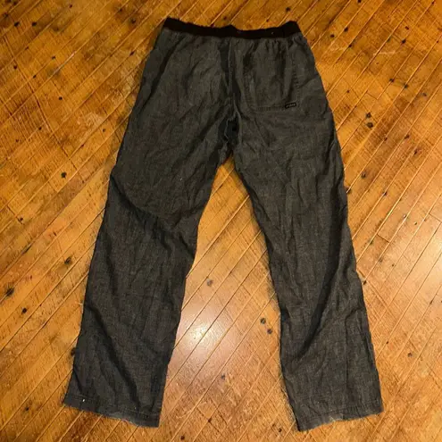 prAna S straight leg pull on travelcore Athleisure sporty pants