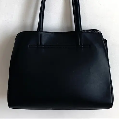 Nanette Lepore  Purse Handbag McKenna Black Shouter Tote Handbag Bag