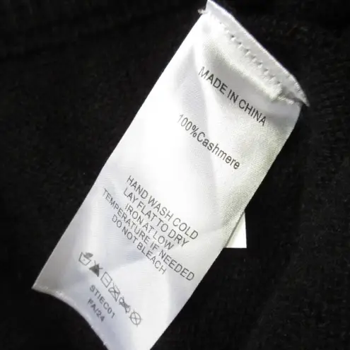 NWT Quince Cashmere Jogger in Black Drawstring Pull