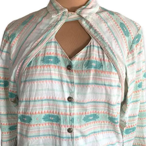 Vintage 80s Roughrider Button