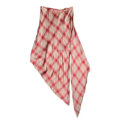 Diesel Asymmetric Long Skirt in Cinnamon