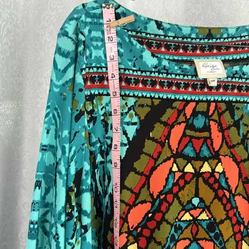 BEIGE by ECI PLUS WOMAN DRESS Sz: 20W Blue