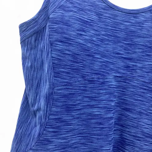 prAna Calico Dress S Cobalt Blue Open Back Built-In Bra Athletic Yoga