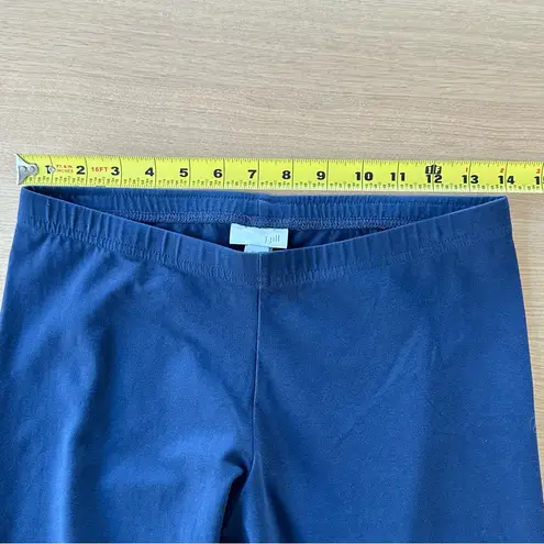 J Jill Womens Missy Leggings Size Small Navy Blue Pima Cotton Blend Athleisure