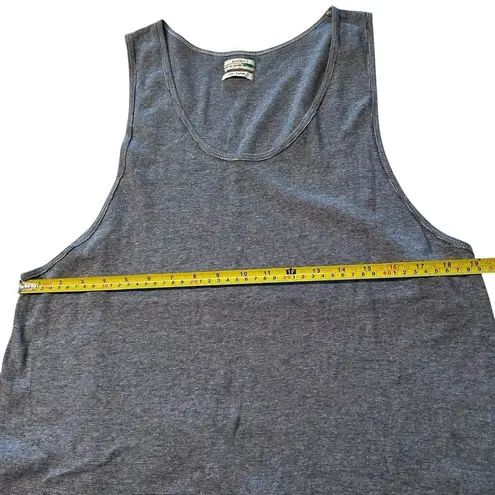 All Saints Women’s L Racerback Tank Top Blue Stripe 100% Cotton Basic Fisherman