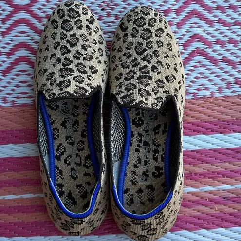 Rothy's  Spotted Leopard Loafers Size 6.0, Casual, Comfy