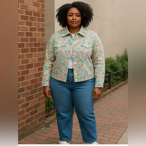 Liz Claiborne Vintage cottage core vintage jacket cottage core