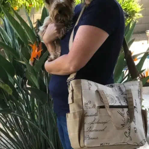 Berkshire Bags Handmade Crossbody Alisha Carryall Sturdy Shoulder Purse LG Tote Gray