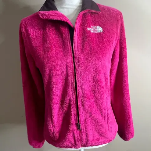 The North Face  osito jacket pink and brown XS