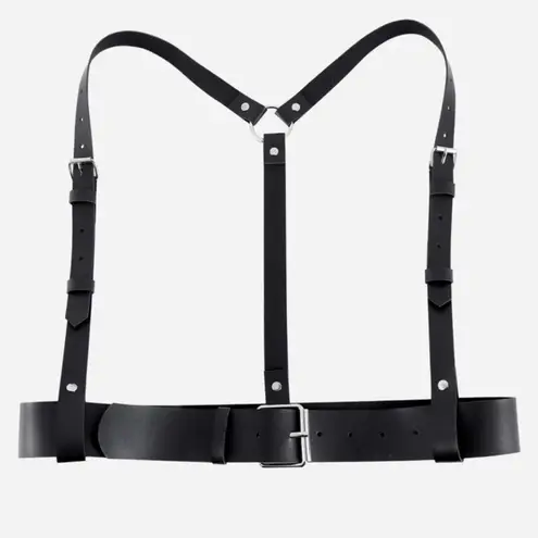 Harness Suspender Belt Black New