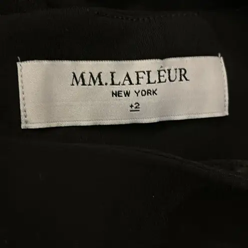 MM.LaFleur M.M. Lafleur The Sarah Crepe Midi Dress in Black