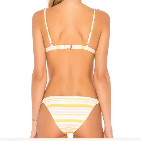 Eberjay Eberjey Painted Stripe Bikini EUC