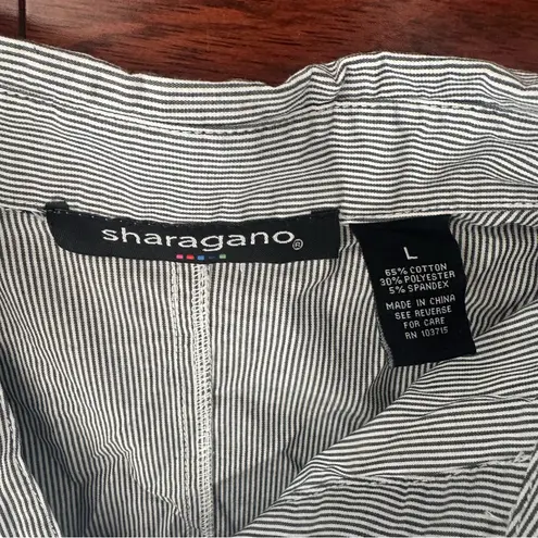 Sharagano Light Gray Button-Down Shirt