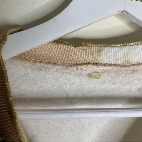 Vintage Leopard Animal Print Crewneck Sweater Womens Large Multiple