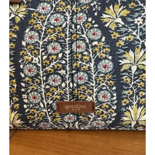 Spartina 449 Daufuskie Island Purse Shoulder Bag Floral Paisley Leather Handles - Image 4