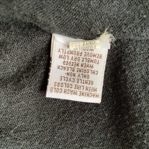 Liz Lange Black Maternity Open Front Belted Cardigan, S