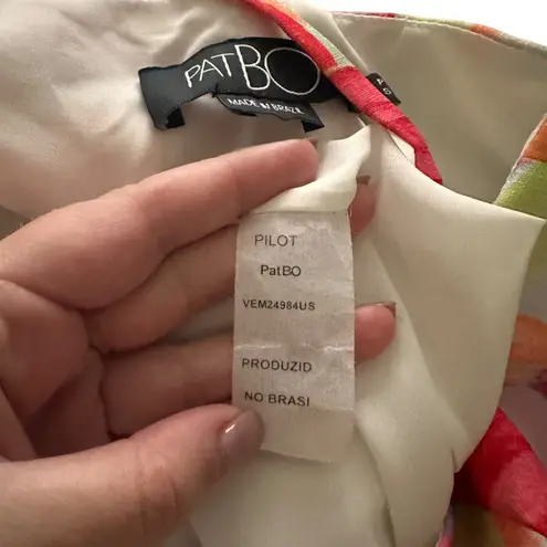 PATBO Floral Tiered Midi Dress NWOT Small Pink