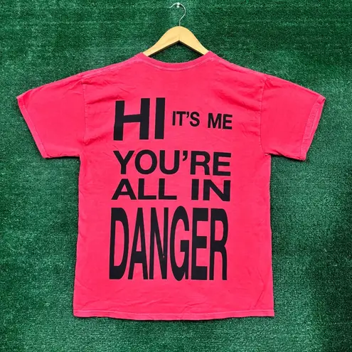 Charli XCX Brat Spring Breakers You're All in Danger T-Shirt Size Medium