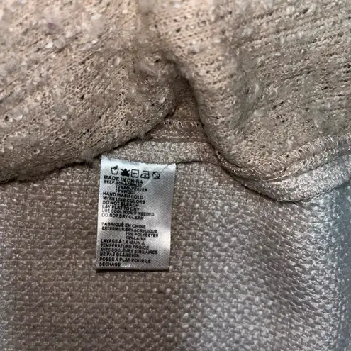 Ethereal WOOL SLEEVELESS SWEATER VEST / BEIGE CREAM / SIZE MEDIUM