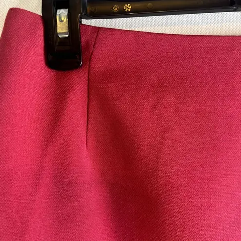 GianFranco Ferre Studio 100% Virgin Wool Made in Italy Pencil Skirt Size 10 Pink