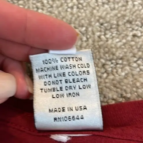 JACK J & J - & Jinger Red Long Sleeve Top