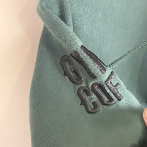 GYM + COFFEE Women’s Green Zip