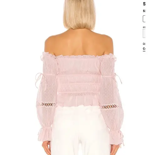 Majorelle  Harrison Top in Baby Pink Size S