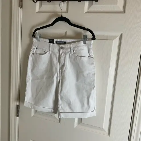 Calvin Klein Jeans Calvin Klein Women's White Denim Shorts size 10