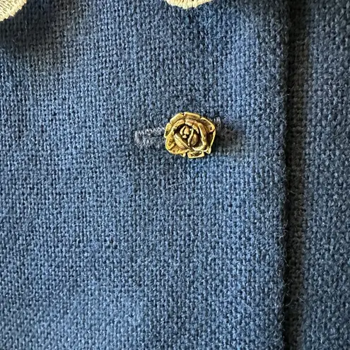 Vintage 50's/60's AnR Jr Navy Blue Lace