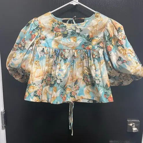 LPA NWOT  Abena Top in Cherub Multi size Small $198