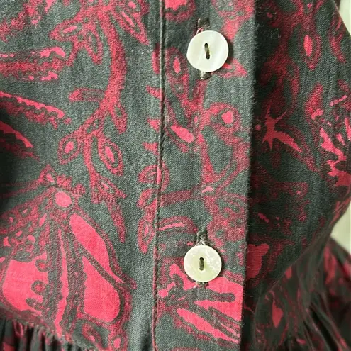 Ro’s Garden tiered printed dress extra small Size XS